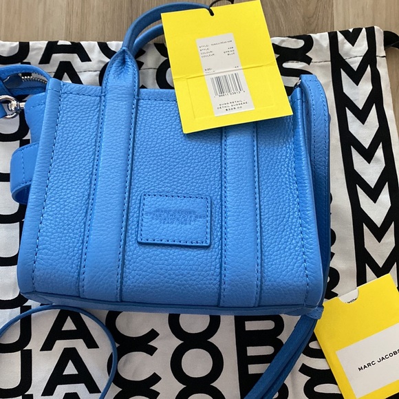 SOLD‼️NWT Marc Jacobs The Tote Bag Micro spring blue - Picture 4 of 9